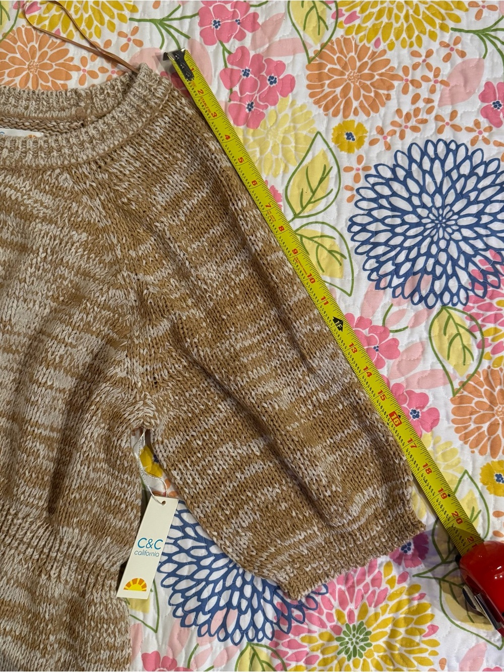 NWT xl c&c California sweater - Picture 2 of 4